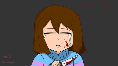 Undertale Fanart- Frisk Genocide route by AudreytheAussie on DeviantArt