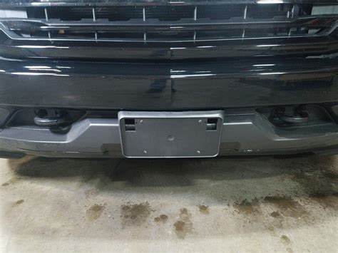 2024 Chevy Silverado 1500 Front License Plate Bracket - Nert Sherill