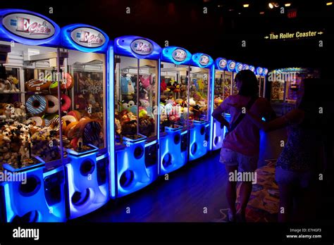 Games arcade at New York-New York Hotel and Casino, Las Vegas, Nevada ...