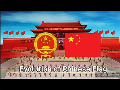 Evolution of Chinese Flag - YouTube