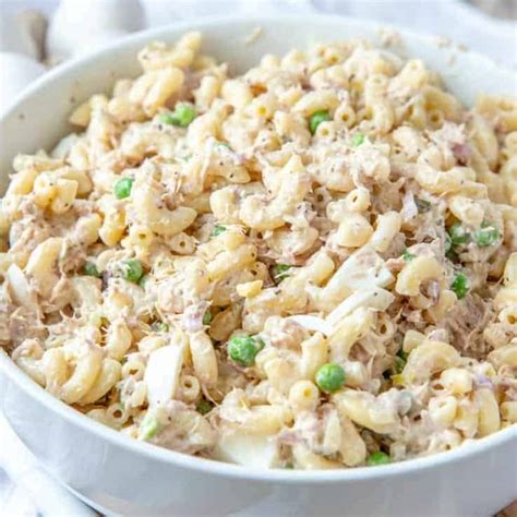 TUNA MACARONI SALAD (+Video) | The Country Cook