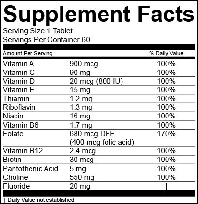 Supplement Facts Labels - FDA Compliance Templates | ESHA Research