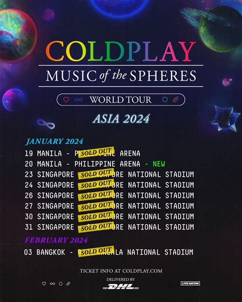 Coldplay Tour 2024 Ticketmaster Tickets - Dasie Emmalyn