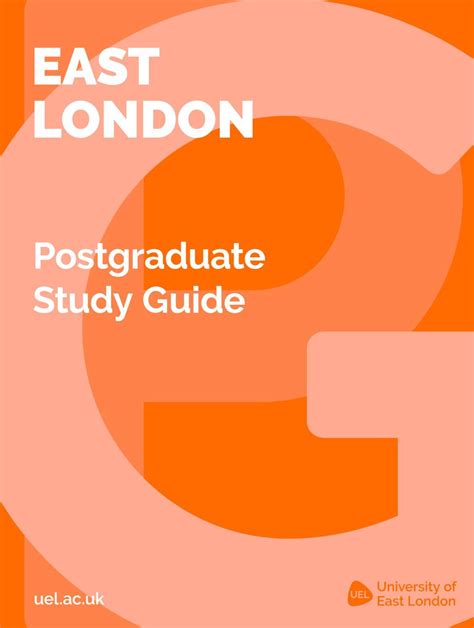 UEL Postgraduate Study Guide by University of East London - Issuu