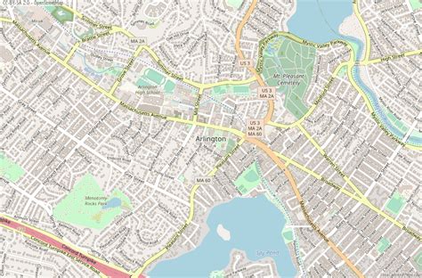 Arlington Map United States Latitude & Longitude: Free Maps