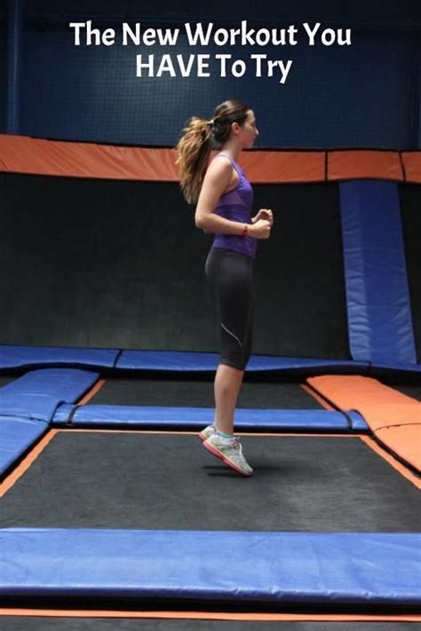 Yes, This Trampoline Workout Is As Fun As It Looks | Trampoline workout ...