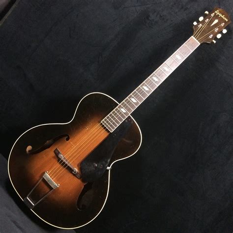 1947 Epiphone Vintage Blackstone Carved Archtop #56736 — Guitars 'n Jazz