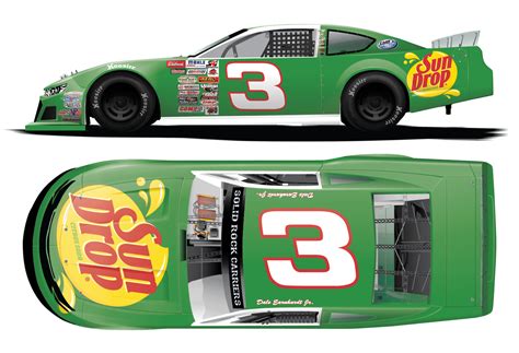 Dale Earnhardt Jr. to run a No. 3 Sun Drop car in return to late model racing at North ...