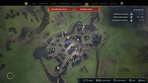 Hogwarts Legacy map size and locations – focushubs