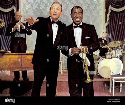 BING CROSBY, LOUIS ARMSTRONG, HIGH SOCIETY, 1956 Stock Photo - Alamy