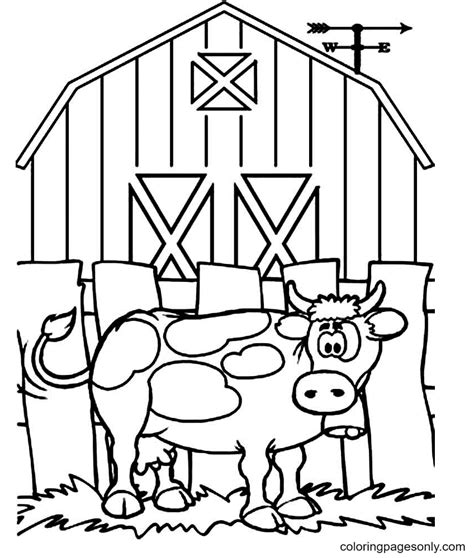 73 Cow Coloring Pages - ColoringPagesOnly.com