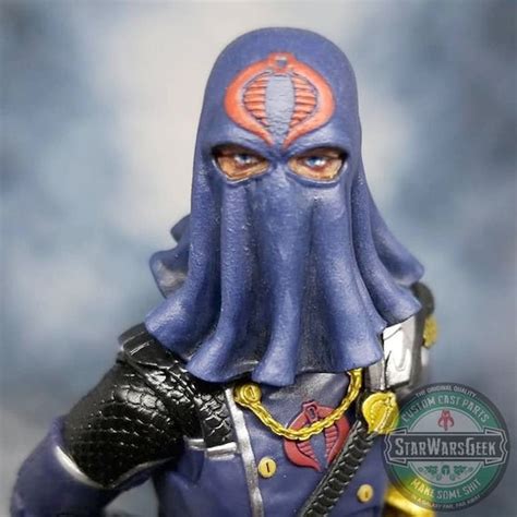 Hooded Cobra Commander GI Joe Classified 6 Action Figure - Etsy