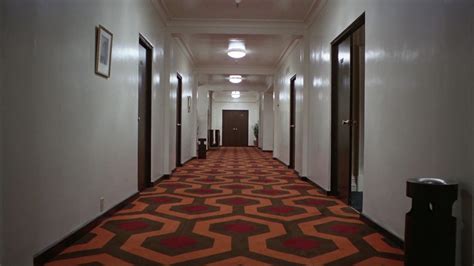 What paint did they use in the shining to make the hallway ceiling and walls look shiny? : answers