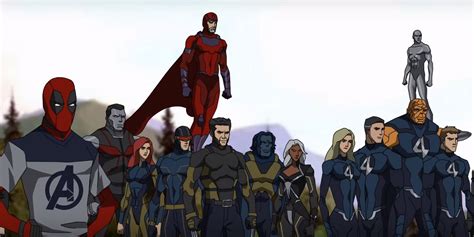 The X-Men and Fantastic Four Star in Avengers 4 Animated Trailer