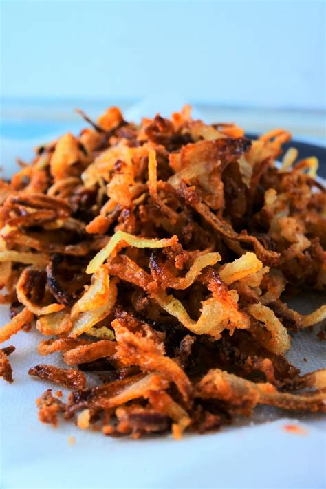 Easy Crispy Fried Onions - Kitrusy