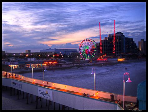 Daytona Beach boardwalk, Florida | Daytona beach boardwalk, Beach boardwalk, Daytona beach