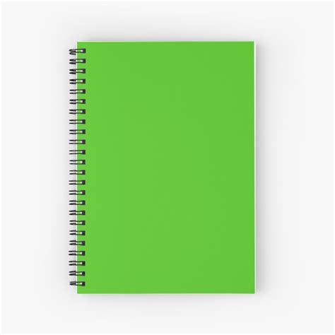 "Cheapest Solid Granny Green Apple Color" Spiral Notebook by cheapest | Redbubble