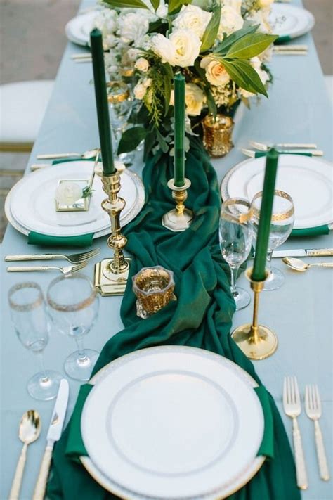 Hunter Green Wedding Theme