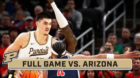 Arizona at Purdue - Full Game