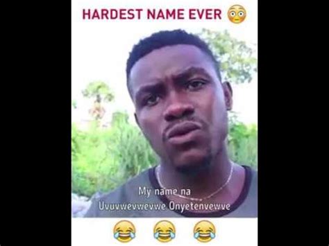 Funny african name - YouTube