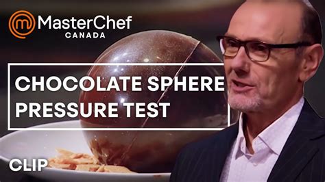 Chocolate Sphere Showdown | MasterChef Canada | MasterChef World - YouTube