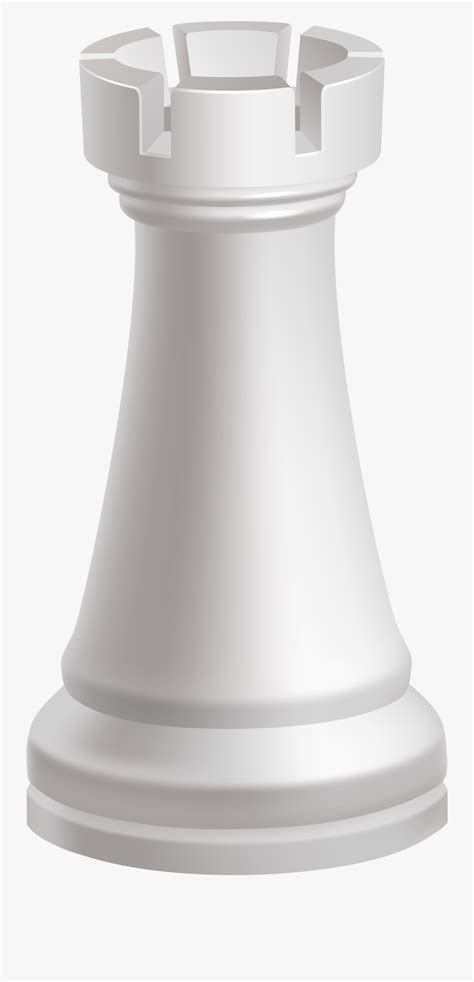 Rook White Chess Piece Png Clip Art - Chess Pieces Rook White , Free Transparent Clipart ...