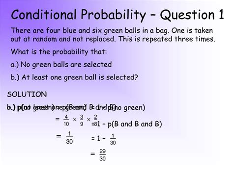 PPT - Conditional Probability PowerPoint Presentation, free download ...