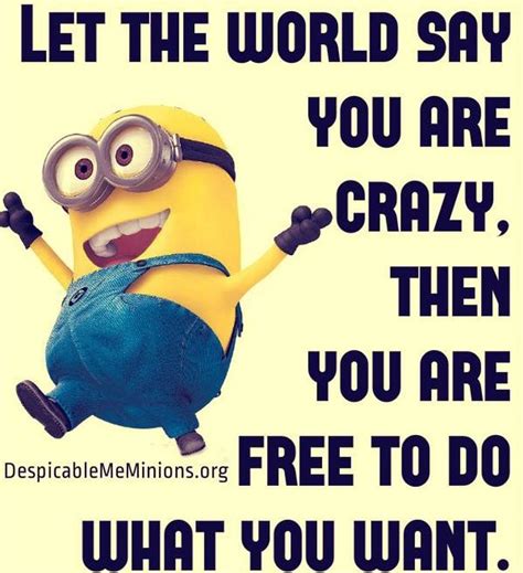 Crazy Minion Quote Pictures, Photos, and Images for Facebook, Tumblr ...