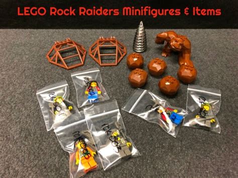 AUTHENTIC LEGO ROCK RAIDERS MINIFIGURES ROCK MONSTER BOULDERS "YOU PICK ...