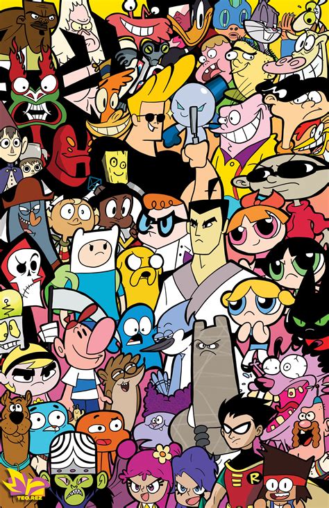 Cartoon Network Legends Poster - Etsy