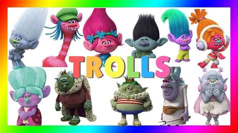 Trolls Characters: List, Details, & More | LovelyCharacters.com