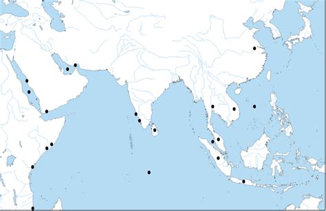 Zheng He Map Quiz Pt. 3 Diagram | Quizlet