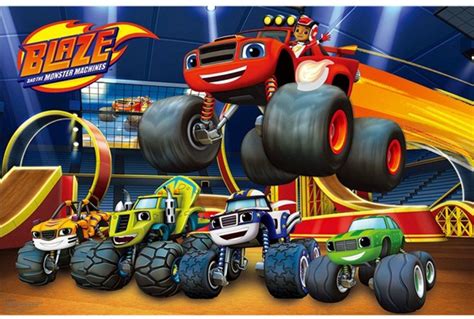 Blaze And The Monster Machines Wallpapers | Monster trucks birthday ...