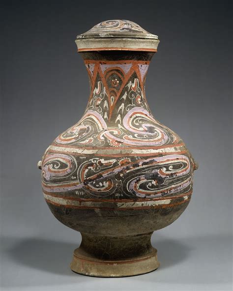 Covered Jar (Hu) | China | Western Han dynasty (206 BCE–9 CE) | The ...