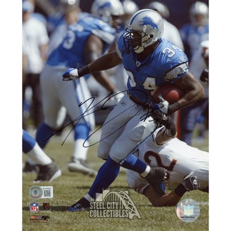 Kevin Smith Autographed Detroit Lions 8x10 Photo - BAS | Steel City ...