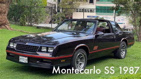 Chevrolet Montecarlo SS 1987 - Historia de un clásico - YouTube