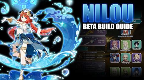 Nilou Build 2022: Talents, Gears, And Team Comps