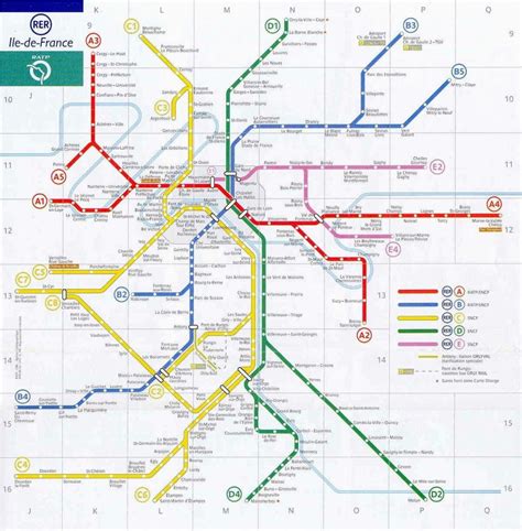 France Rail Network Map | secretmuseum