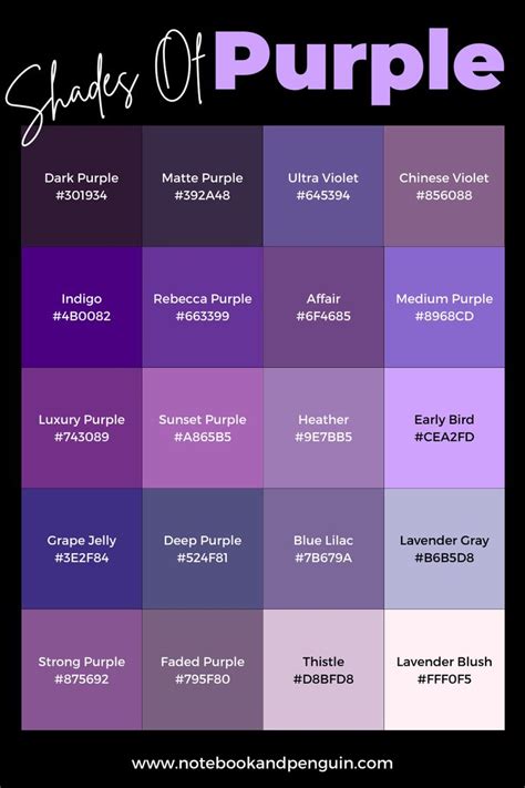 Dark Violet Color Code