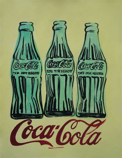 Pop Art Coca Cola Bottle