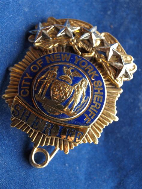 Sheriff, City of New York (U.S. Badge Co.) | バッジ, 製品