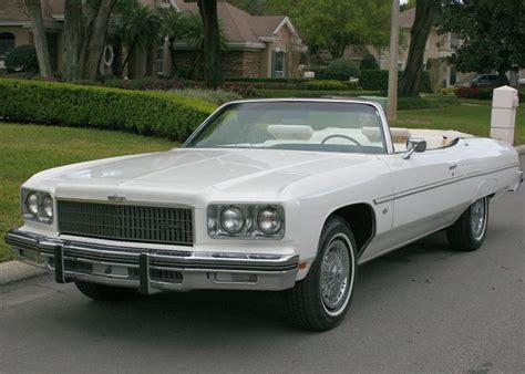 MINT CONDITION ORIGINAL SURVIVOR - 1975 Chevrolet Caprice Convertible ...