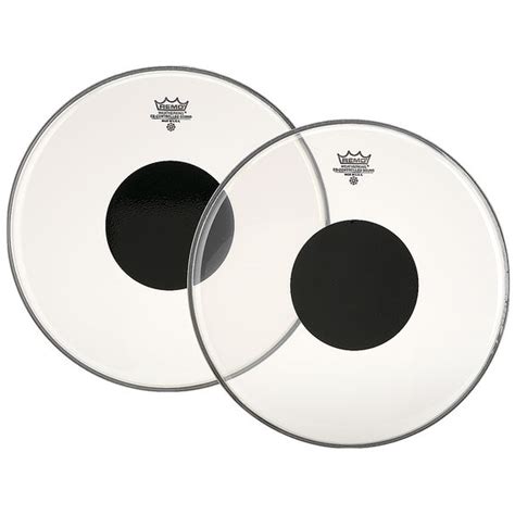 Remo Controlled Sound Clear Top Black Dot Drum Head | Snare Drum Heads ...