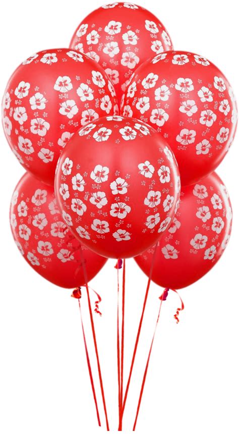 Balloon Birthday Balloons Transparent Red Free Transparent Image HQ Transparent HQ PNG Download ...