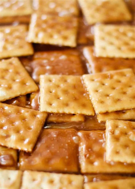 This saltine cracker toffee recipe is made with just 3 simple ingredients in 15 minutes! A ...