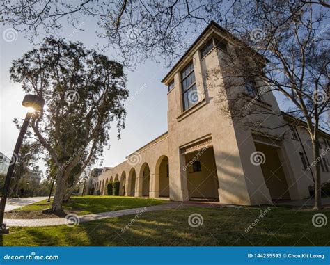 Exterior View of Avery House in Caltech Stock Image - Image of education, american: 144235593