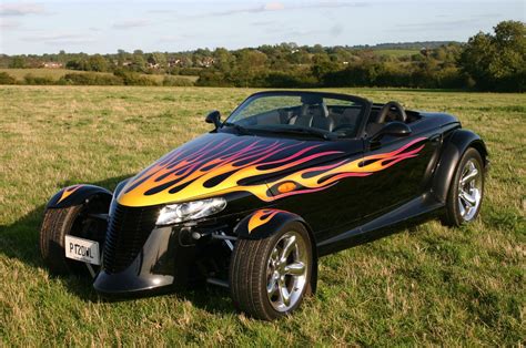 Download Convertible Plymouth Black Car Car Vehicle Plymouth Prowler HD Wallpaper