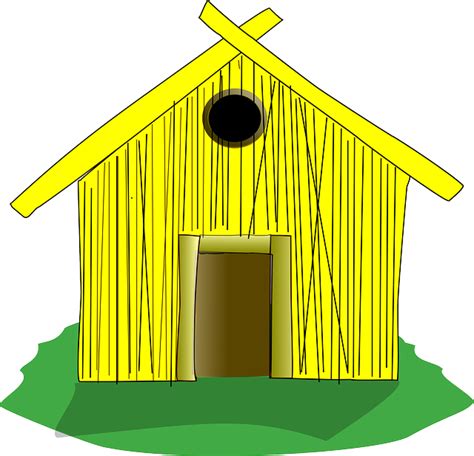 Free vector graphic: House, Home, Straw, Hay, Hut - Free Image on Pixabay - 306112