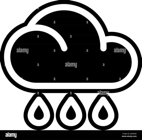 rain drops icon Stock Vector Image & Art - Alamy