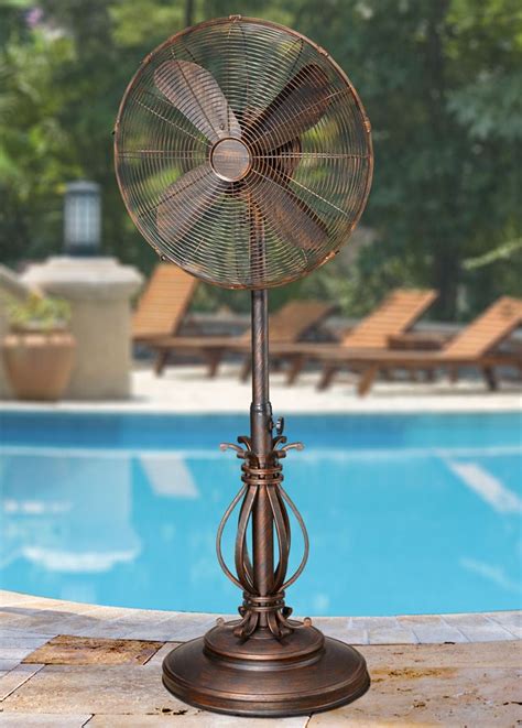 DBF1080 Prestigious Outdoor Patio Fan - Floor Standing Outdoor Fan by ...